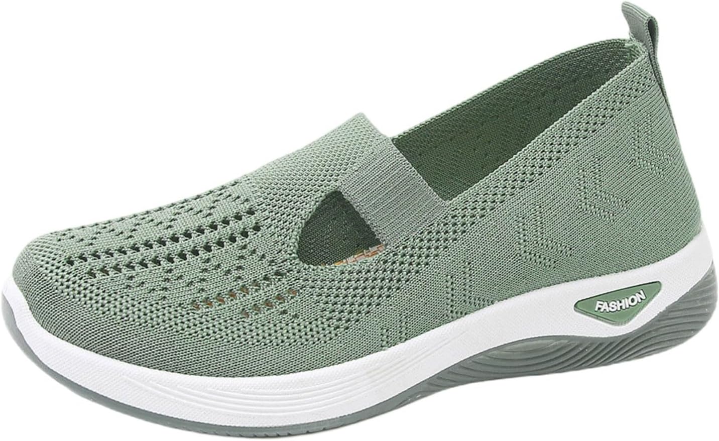 Cyrielle Chaussures Femme Respirantes – Baskets Légères à Enfiler avec Soutien de la Voûte Plantaire
