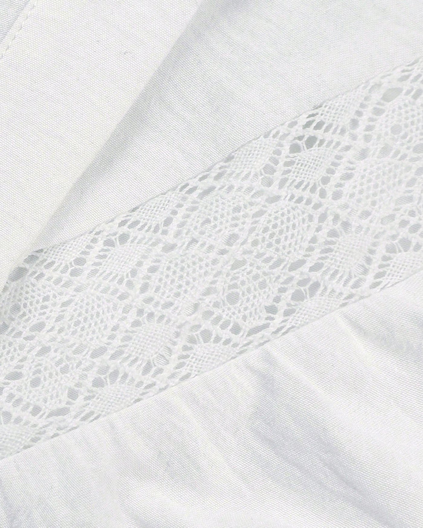 Lysiane Blouse Femme – Blouse Décontractée à Volants avec Texture Gaufrée et Boutons Élégants