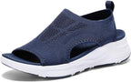 Roxane Sandalias Mujer de Malla – Sandalias Slingback Confort con Suela Amortiguadora