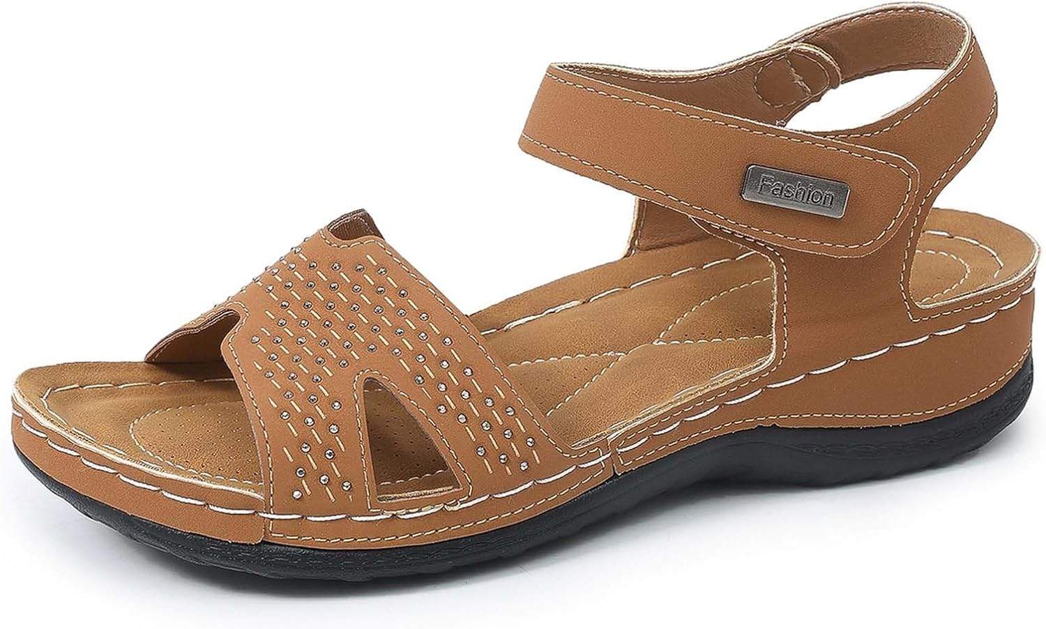 Nadège Sandalias Mujer Outdoor – Sandalias Confort Transpirables con Tiras y Suela Amortiguadora
