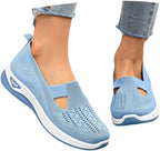 Cyrielle Zapatos Mujer Transpirables – Zapatillas Ligeras para Poner con Soporte de Arco