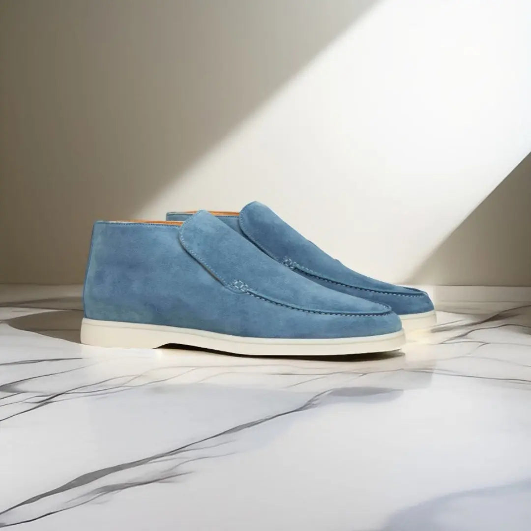 Benoît Mocassins Homme – Loafers Décontractés avec Tige Cousue et Finition Élégante