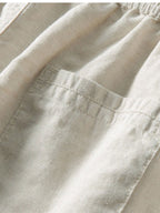Completo Uomo Holden in Lino – Camicia a Maniche Corte e Pantaloni Leggeri dallo Stile Estivo