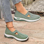 Cyrielle Zapatos Mujer Transpirables – Zapatillas Ligeras para Poner con Soporte de Arco