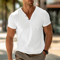 Ethan T-Shirt Homme Été – Haut Léger Respirant à Manches Courtes