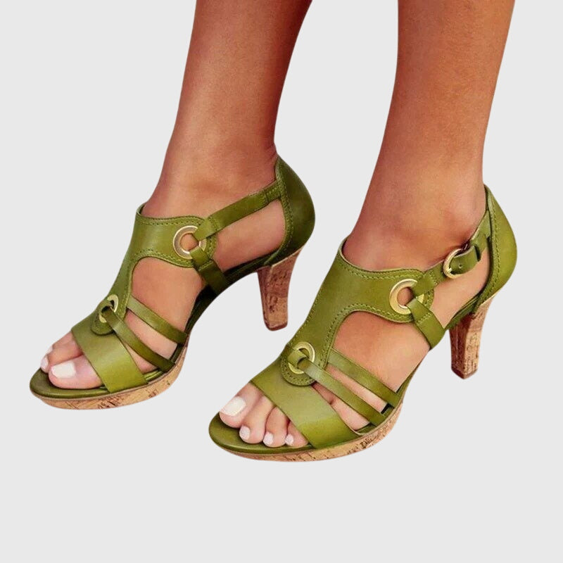 Chiara Escarpins à Talons Confort – Escarpins Élégants avec Semelle de Soutien