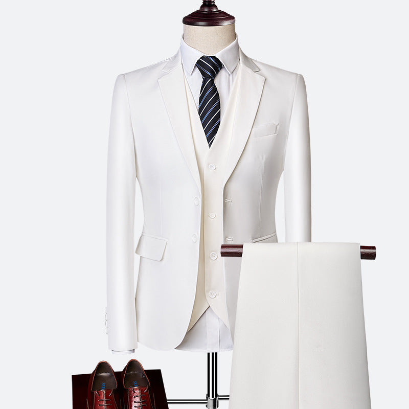 Colton Costume Homme – Ensemble 3 Pièces Élégant avec Coupe Slim et Gilet Assorti