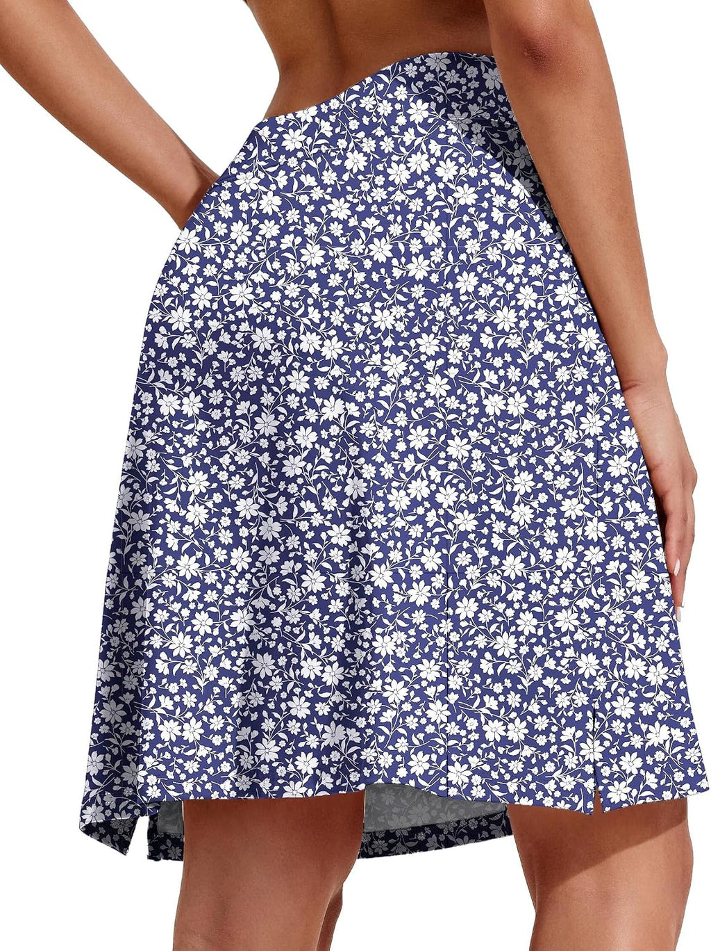 Loréna Jupe-Short de Tennis – Jupe Sport Taille Haute Plissée avec Poches
