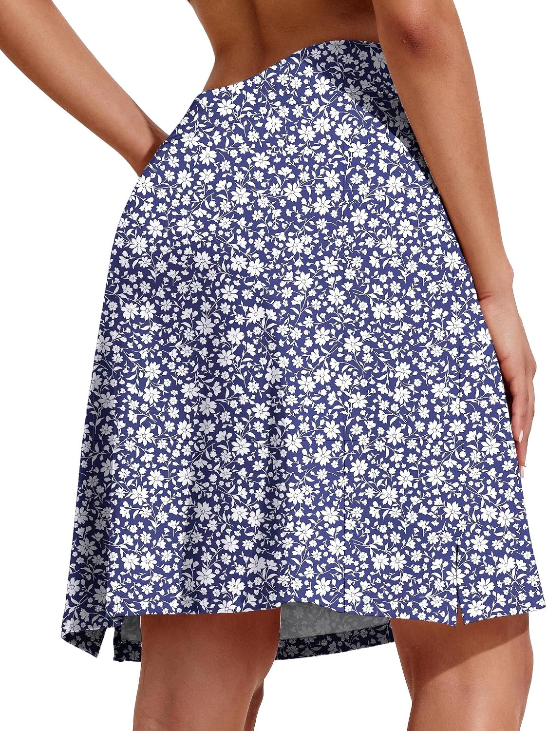 Loréna Jupe-Short de Tennis – Jupe Sport Taille Haute Plissée avec Poches
