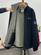 Weston Veste Polaire Homme – Veste Outdoor Chaude avec Col Montant et Design Respirant
