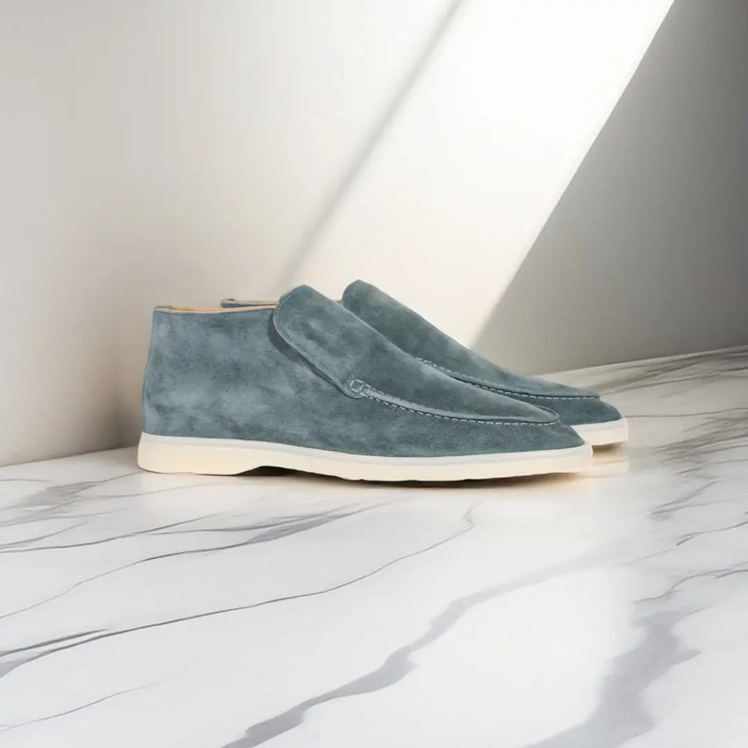 Benoît Mocassins Homme – Loafers Décontractés avec Tige Cousue et Finition Élégante