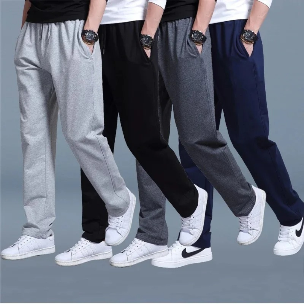 Colton Jogging Homme – Pantalon en Coton Confort avec Taille Ajustable et Coupe Moderne