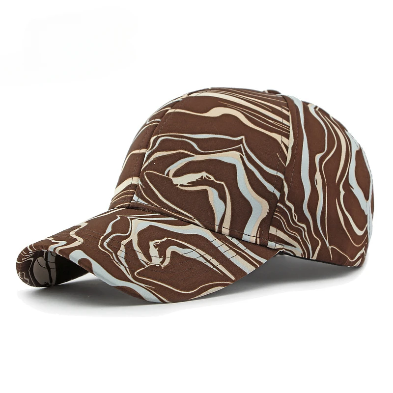 Noemi Casquette Femme – Imprimé Abstrait Moderne avec Coupe Confortable