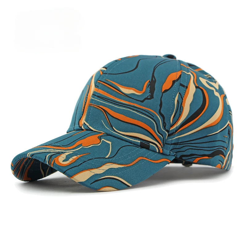 Noemi Casquette Femme – Imprimé Abstrait Moderne avec Coupe Confortable