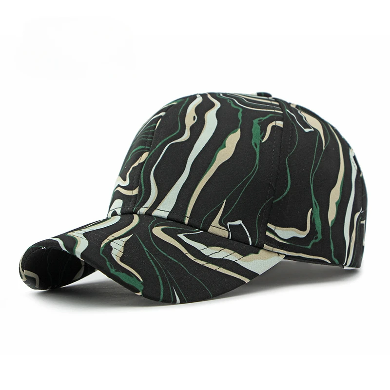 Noemi Casquette Femme – Imprimé Abstrait Moderne avec Coupe Confortable