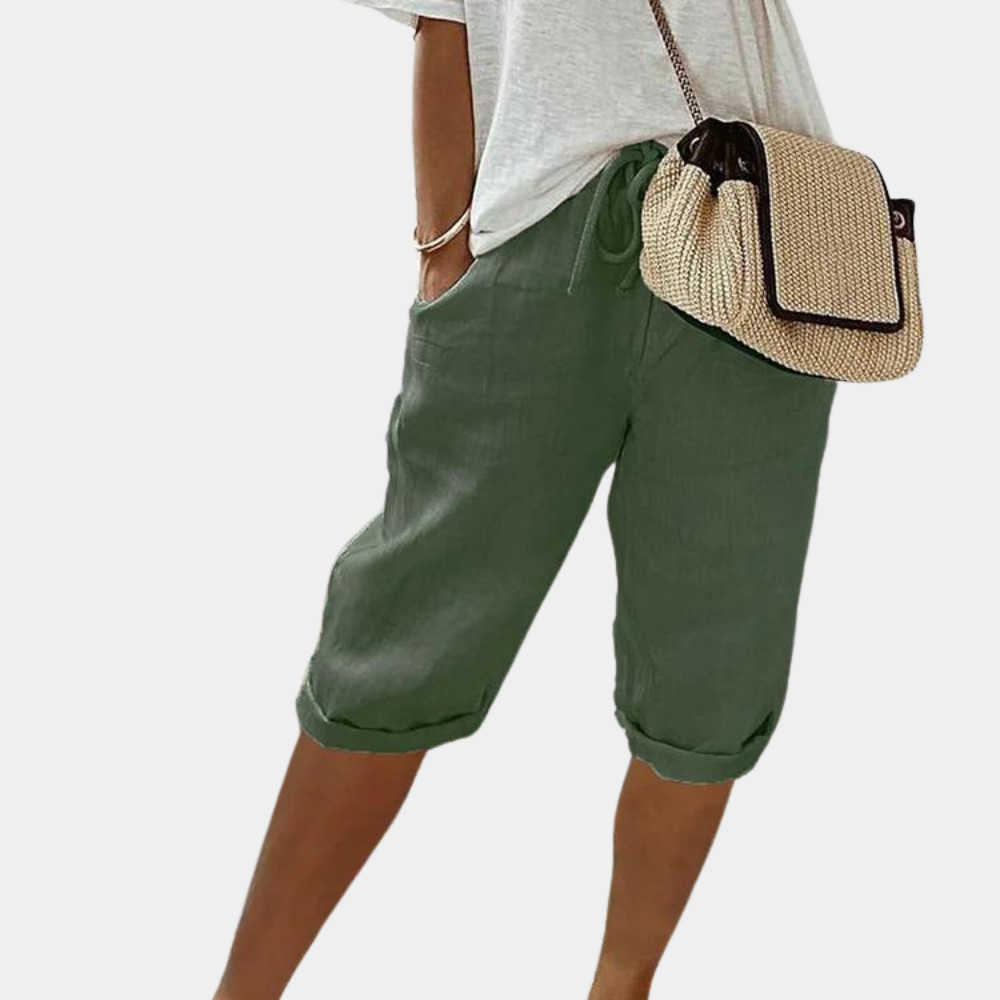 Odette Short Femme – Short Respirant à Taille Élastique pour l'Été