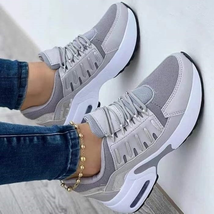 Amara Baskets Femme – Sneakers à Semelle Air-Cushion et Plateforme Confortable