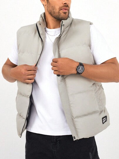 Mathis Gilet Matelassé Homme – Bodywarmer Léger avec Fermeture Zippée