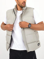 Mathis Gilet Matelassé Homme – Bodywarmer Léger avec Fermeture Zippée