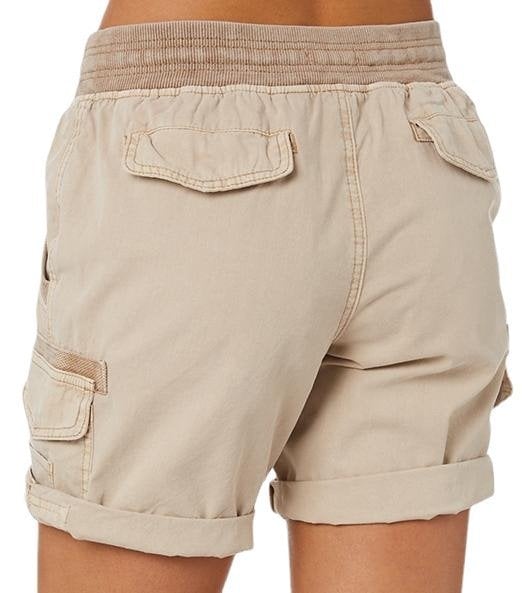 Faustine Short Cargo Femme – Short Utility à Taille Élastique