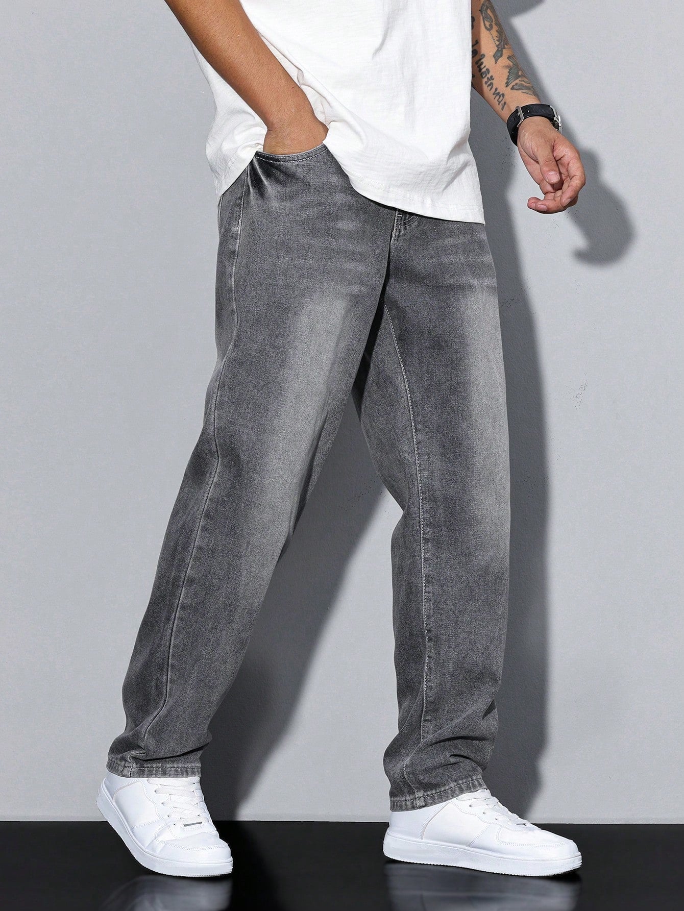 Maël Jean Baggy Homme – Jean Ample au Style Streetwear Décontracté