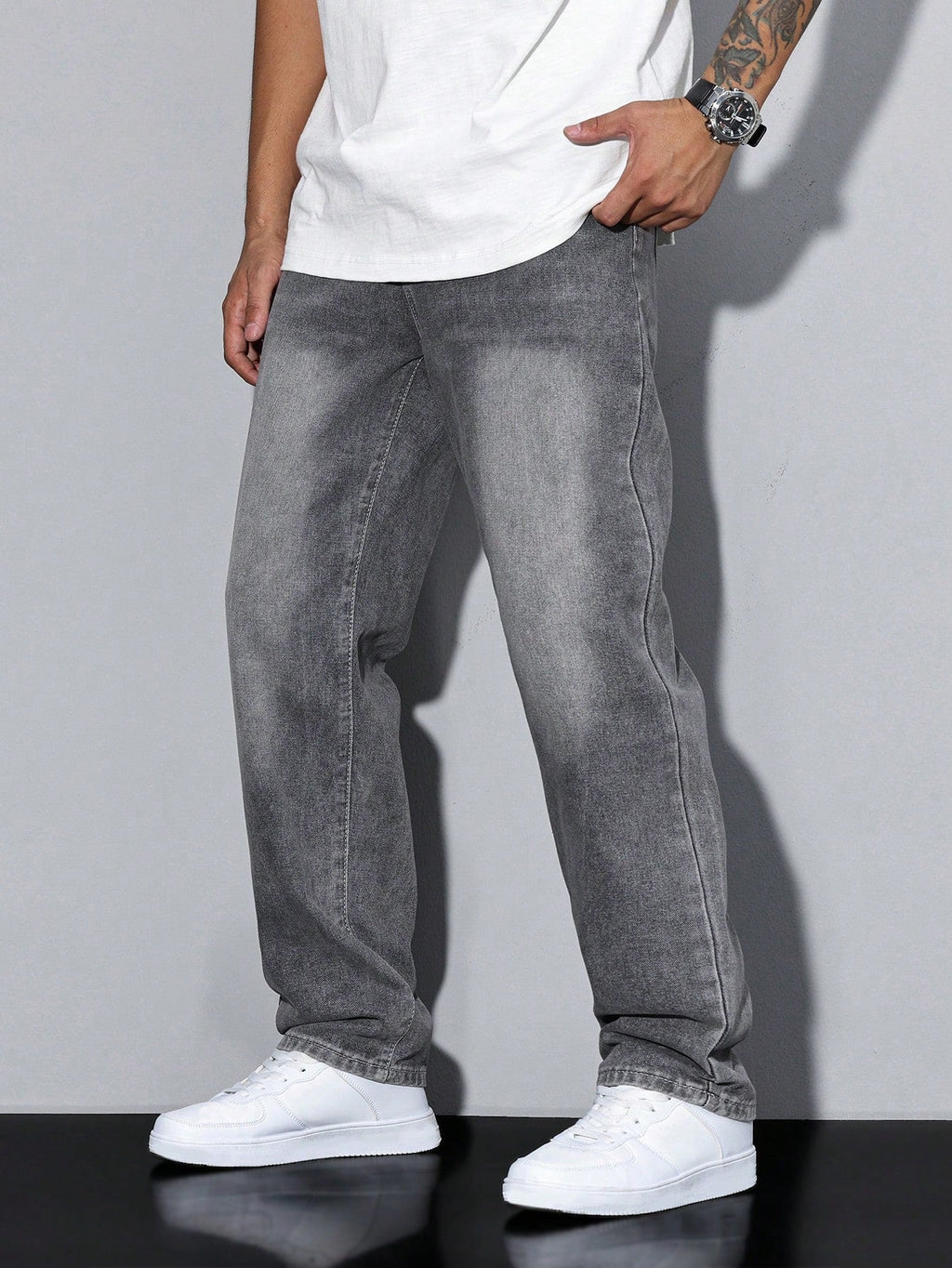Jeans Baggy Maël Uomo – Jeans Larghi dallo Stile Streetwear Casual