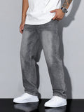 Jeans Baggy Maël Uomo – Jeans Larghi dallo Stile Streetwear Casual