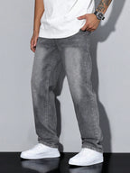 Jeans Baggy Maël Uomo – Jeans Larghi dallo Stile Streetwear Casual