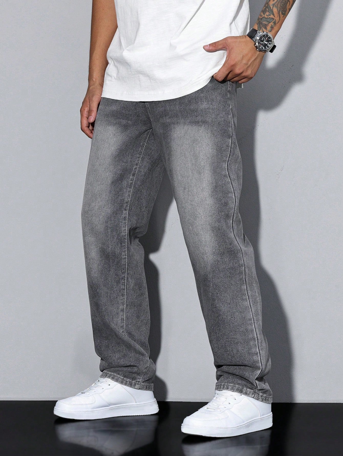 Maël Jean Baggy Homme – Jean Ample au Style Streetwear Décontracté