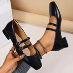 Luciana Ballerines Femme – Chaussures Élégantes à Double Brides & Style Confortable