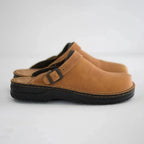 Gabin Claquettes Homme – Sandales en Cuir avec Semelle Antidérapante