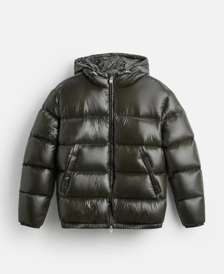 Brandon Doudoune Homme – Veste Matelassée à Capuche avec Fermeture Zippée et Style Urbain