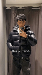 Brandon Doudoune Homme – Veste Matelassée à Capuche avec Fermeture Zippée et Style Urbain