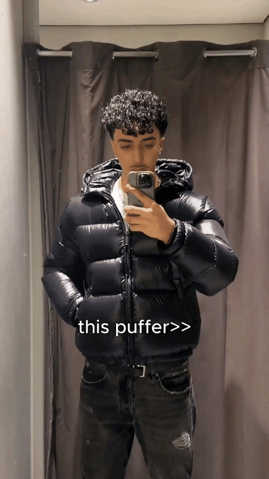 Brandon Doudoune Homme – Veste Matelassée à Capuche avec Fermeture Zippée et Style Urbain