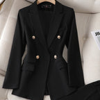 Avery Ensemble Femme Blazer et Pantalon Coupe Élégante pour un Style Raffiné