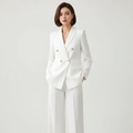 Avery Ensemble Femme Blazer et Pantalon Coupe Élégante pour un Style Raffiné