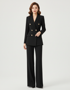 Avery Ensemble Femme Blazer et Pantalon Coupe Élégante pour un Style Raffiné
