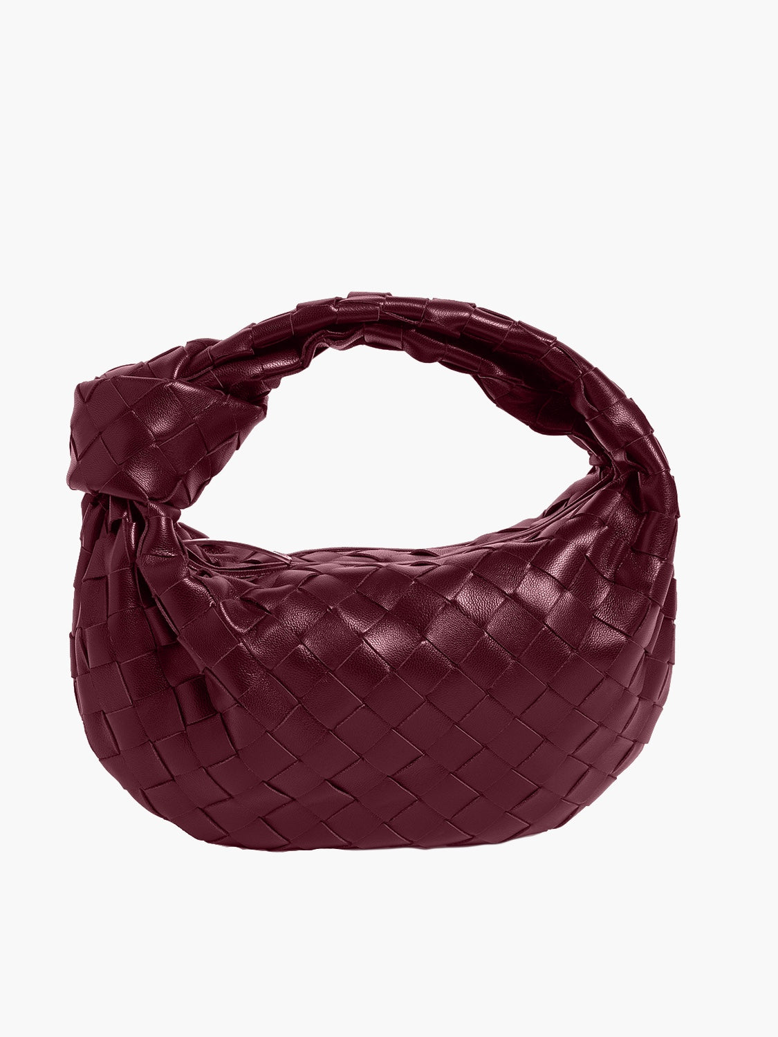 Brooklyn Sac Mini Tressé Femme – Sac Doré Élégant au Design Raffiné