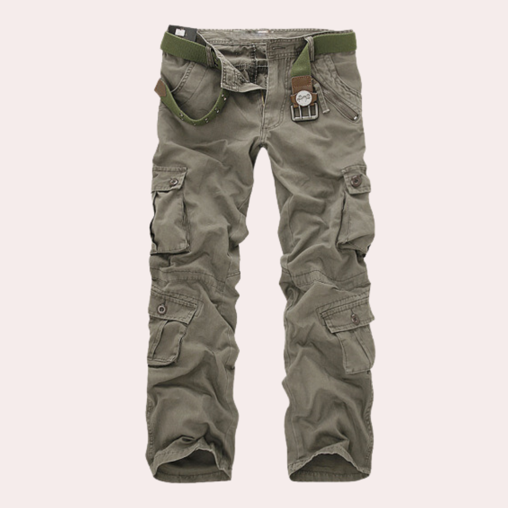 Mateo Pantalon Cargo Homme – Pantalon Utility Multi-Poches Confortable & Style Urbain Moderne