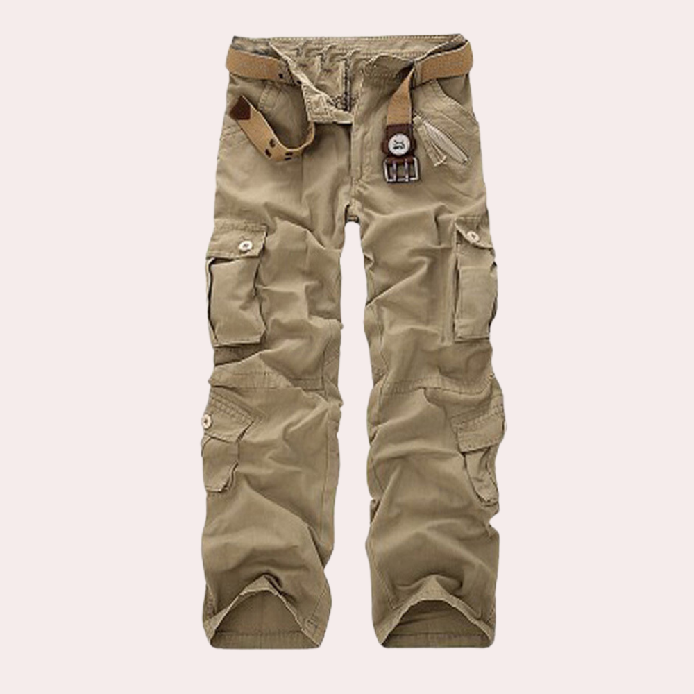 Mateo Pantalon Cargo Homme – Pantalon Utility Multi-Poches Confortable & Style Urbain Moderne