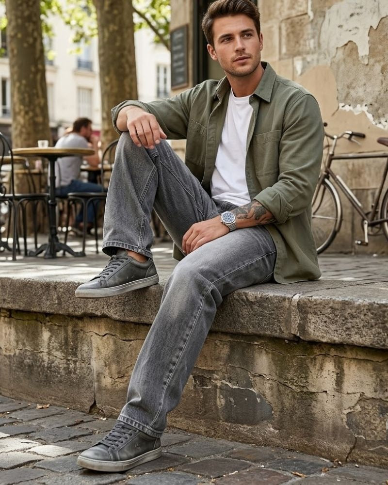 Maël Jean Baggy Homme – Jean Ample au Style Streetwear Décontracté