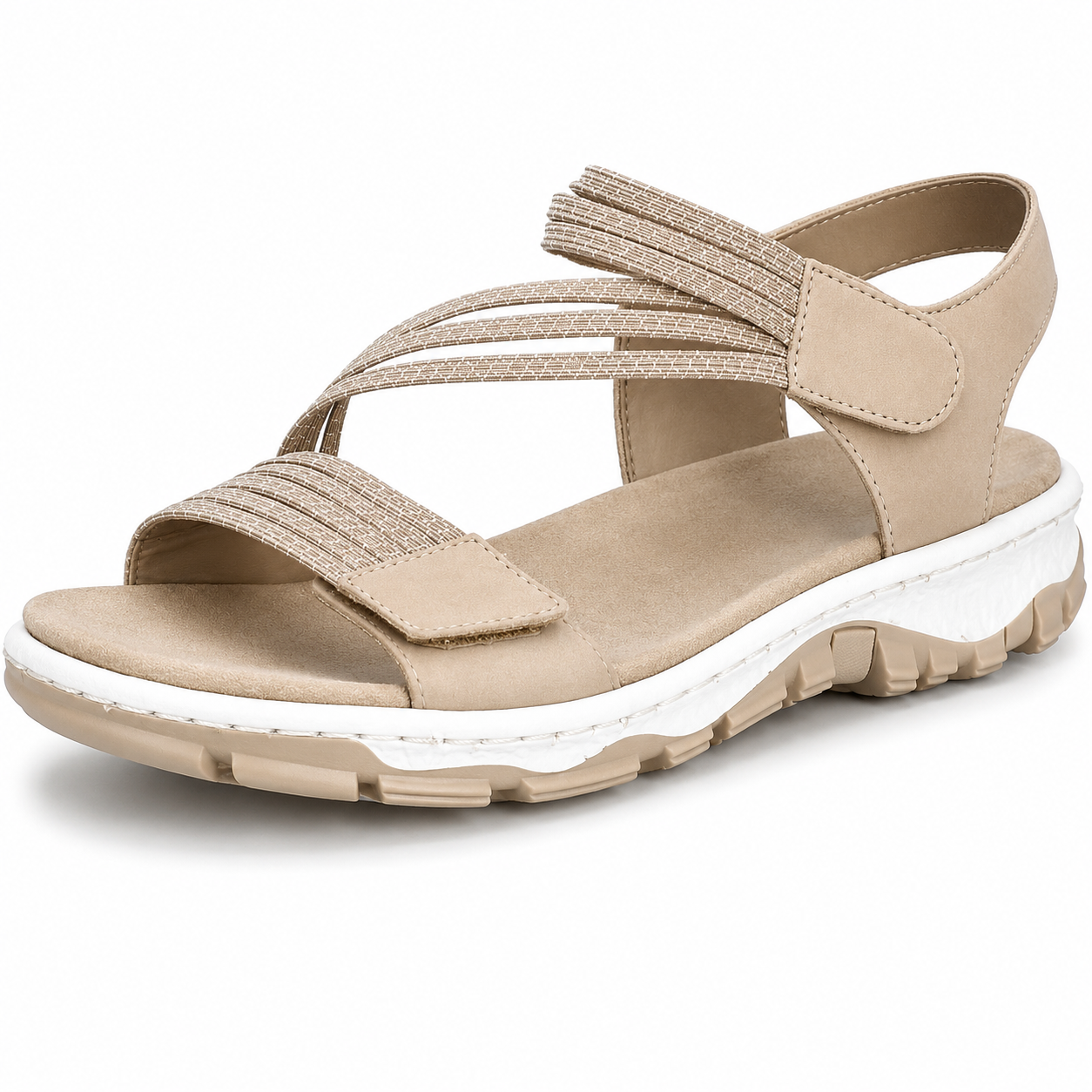 Élodie Sandales de Randonnée Femme – Sandales Outdoor à Brides Réglables et Semelle Antidérapante