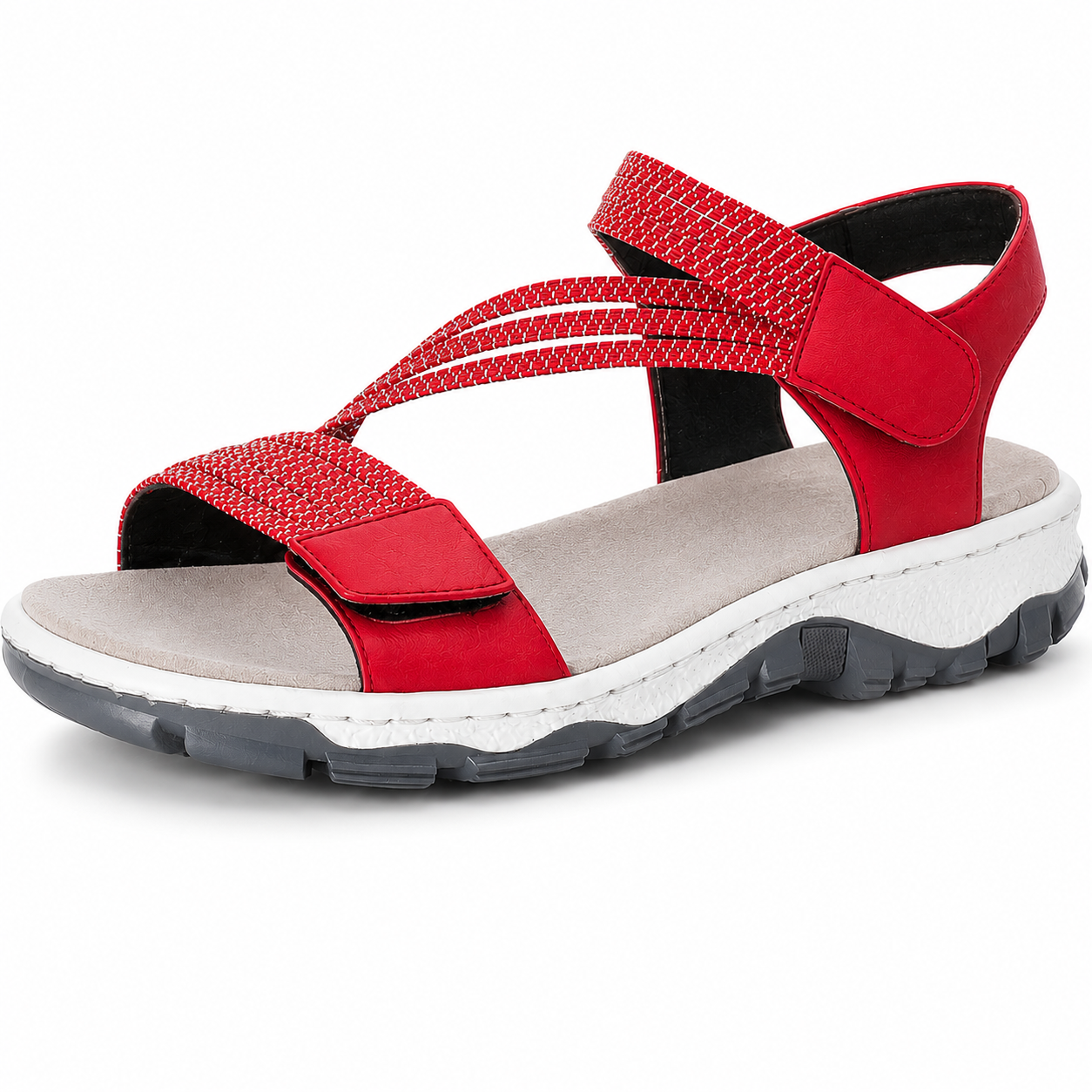 Élodie Sandales de Randonnée Femme – Sandales Outdoor à Brides Réglables et Semelle Antidérapante