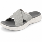 Océane Mules Deportivas Mujer – Sandalias Confort con Tiras Cruzadas y Suela Amortiguadora