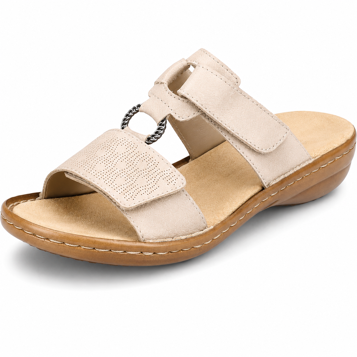 Evelina Mules Femme Confort – Mules Légères à Bride Ajustable et Semelle Amortissante