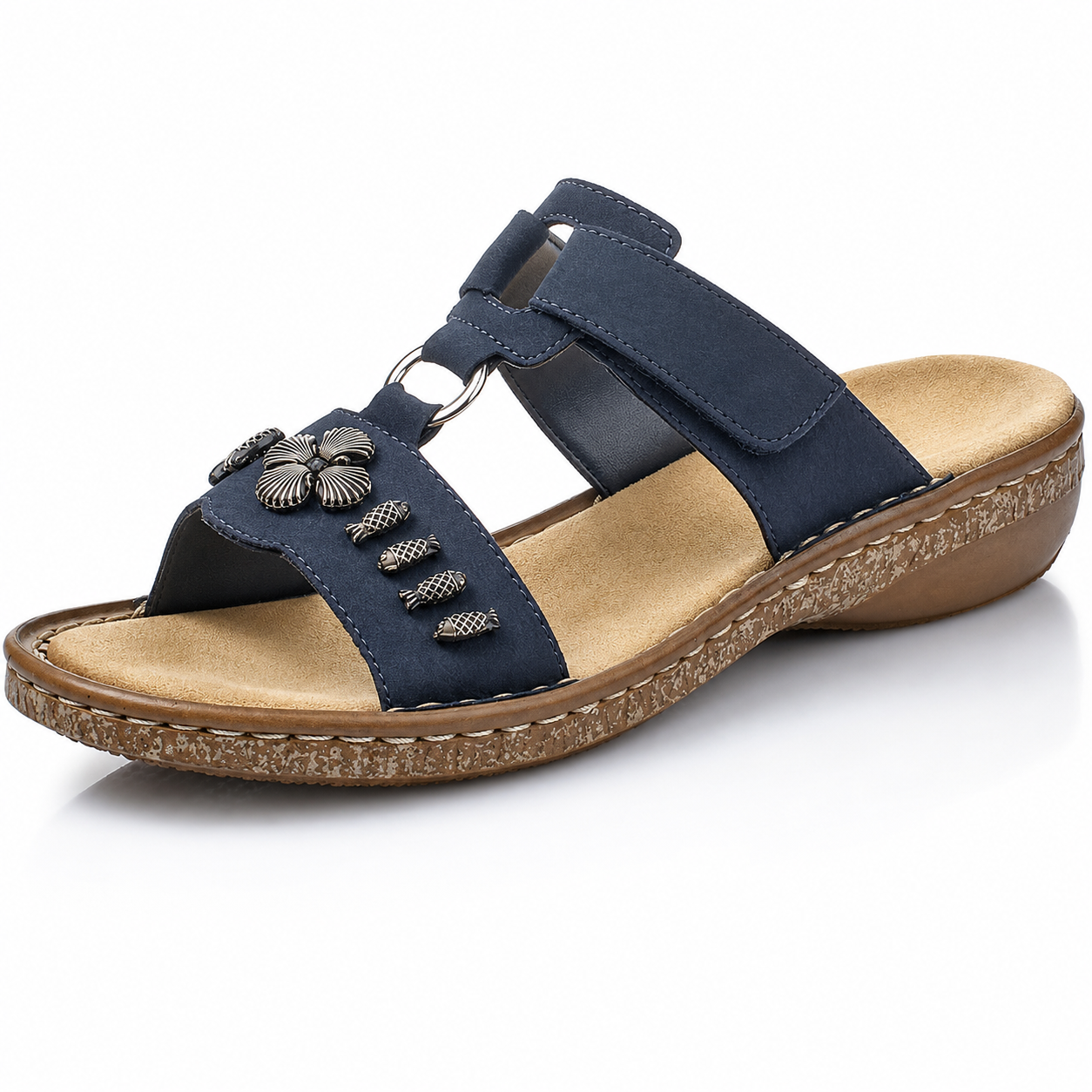 Evelina Mules Femme Confort – Mules Légères à Bride Ajustable et Semelle Amortissante
