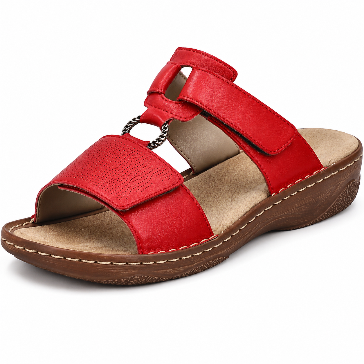 Evelina Mules Femme Confort – Mules Légères à Bride Ajustable et Semelle Amortissante