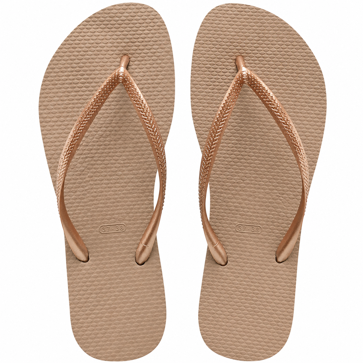 Bianca Women's Slim Flip Flops – Elegant Lightweight Summer Sandals with Non-Slip Comfort