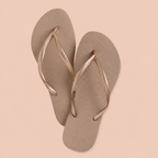 Bianca Women's Slim Flip Flops – Elegant Lightweight Summer Sandals with Non-Slip Comfort