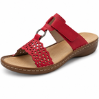 Estelle Mules Mujer Confort – Mules Ligeras con Tira Ajustable y Suela Amortiguadora